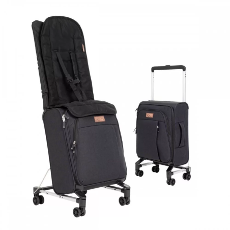 Mountain Buggy Skyrider 2 в 1 куфар за ръчен багаж с допълнителна седалка за дете 9м - 3г