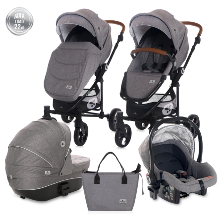 Д.КОЛИЧКА CRYSTA 3в1 COOL GREY + чанта