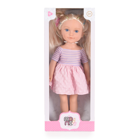Moni Кукла 46см Pretty Girl с Меко Тяло LS1824-3 111823