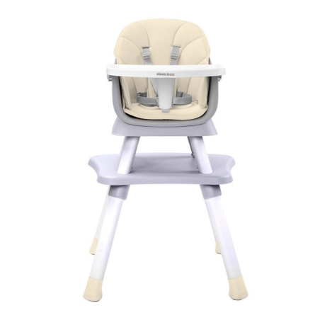 KikkaBoo Стол за хранене 6 в 1 EAT N PLAY BEIGE