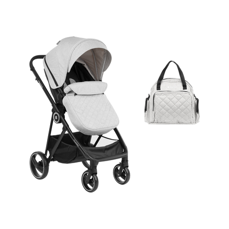 Комбинирана количка 2в1 трансф. седалка Gianni Grey 2023