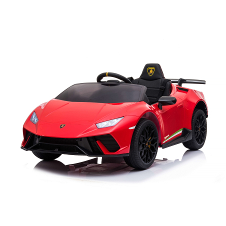Chipolino  Електрическа кола Lamborghini Huracan Червена EVA