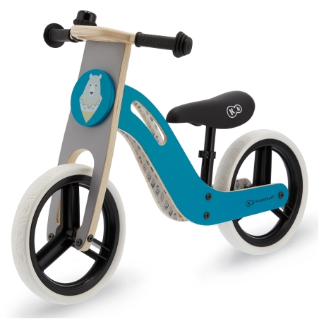  Колело за баланс KinderKraft UNIQ Turquoise 