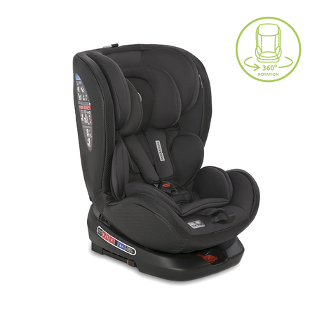 АВТОСТОЛ NEBULA ISOFIX 0-36 KG ROT.BLACK LEATHER