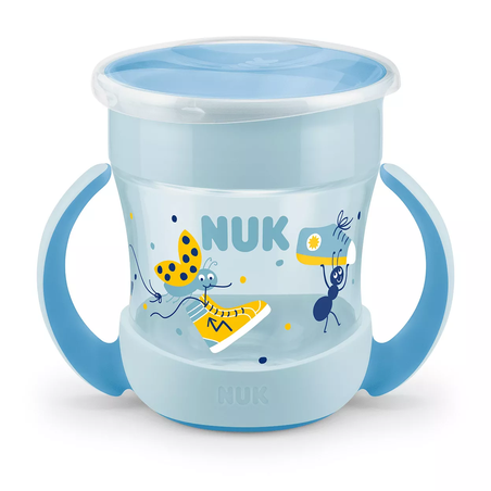 NUK Детска Чаша Evolution Mini Magic Cup 160мл 6+месеца Синя