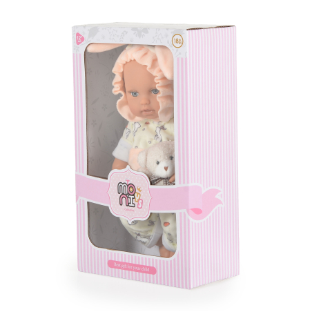 Moni Кукла 30см Bear and Baby Rabbit 111798