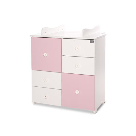 LORELLI CUPBOARD COLOR WHITE/ORCHID PINK NEW