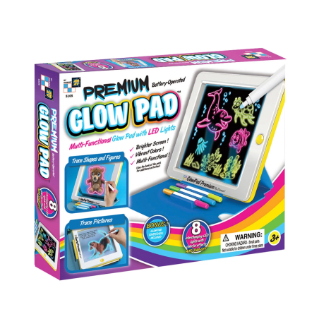 Premium Glow Pad Светеща Дъска за Рисуване
