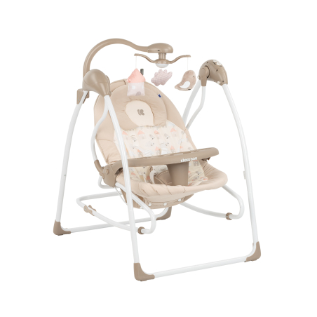 KikkaBoo Електрическа люлка & Шезлонг Mia Stella Beige