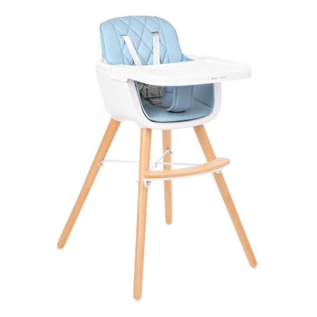 Стол за хранене 2в1 Woody Blue