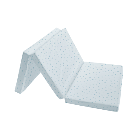 Сгъваем матрак 60/120/5 cm Dots Blue
