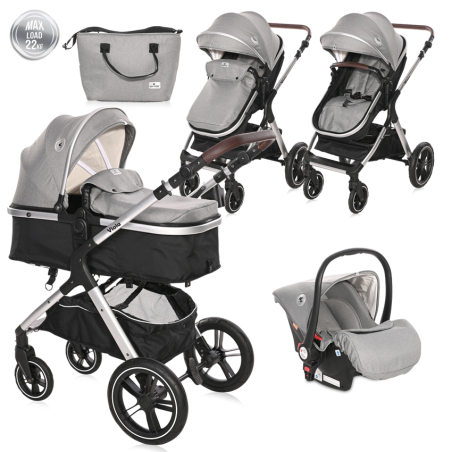 Д.КОЛИЧКА VIOLA SET OPALINE GREY
