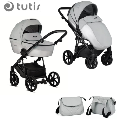 Tutis Viva 4 LUX Crystal 058 Комбинирана Детска Количка 2 в 1