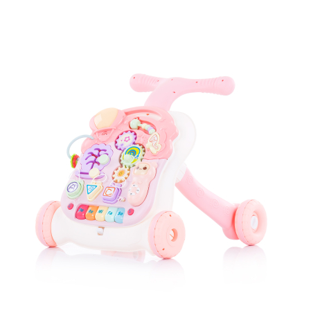 Chipolino  Музикална играчка на колела 2 в 1 Мулти Розова