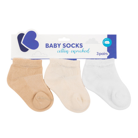 KikkaBoo Бебешки летни чорапи Beige 0-6м