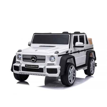 Chipolino  Джип Mercedes Maybach G650 Бял EVA Кожена Седалка