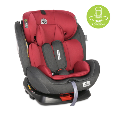 СТОЛ ЗА КОЛА LYNX ISOFIX 0-36 KG BLACK&RED