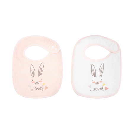 KikkaBoo Сет 2 бр. хавлиен лигавник тери Rabbits in Love