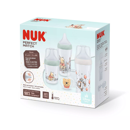 NUK Perfect Match Стартов Комплект М 0-3 месеца Disney