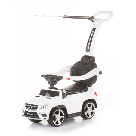 Chipolino  Кола с дръжка и сенник MERCEDES GL63 AMG Бяла