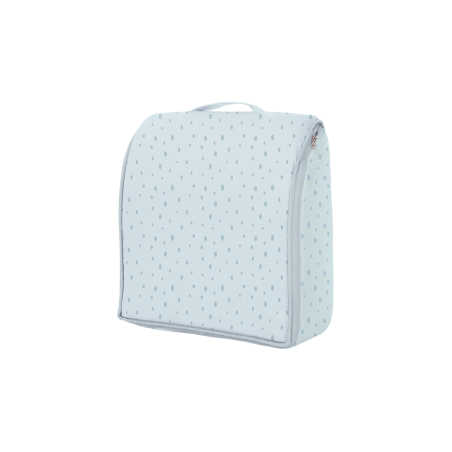 Мемори преносимо легло-раница 2в1 Dots Blue