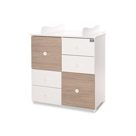 LORELLI CUPBOARD COLOR WHITE/AMBER NEW