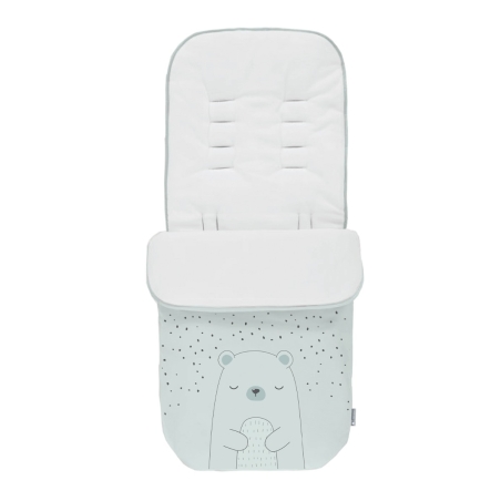 Чувалче за количка Polar Bear Mint