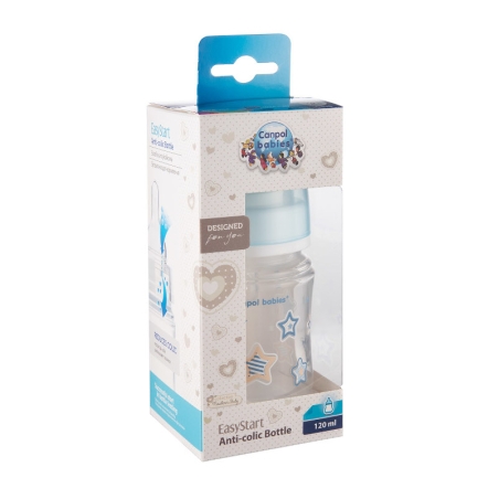 Антиколик шише с широко гърло Easy Start,  Newborn Baby 120 мл
