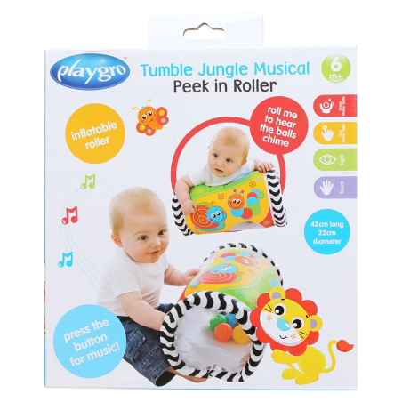 PLAYGRO МУЗИКАЛНА НАДУВАЕМА ИГРАЧКА ВАЛЯК 6М+