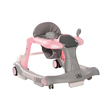 ПРОХОДИЛКА 2В1 RIDER PINK&GREY
