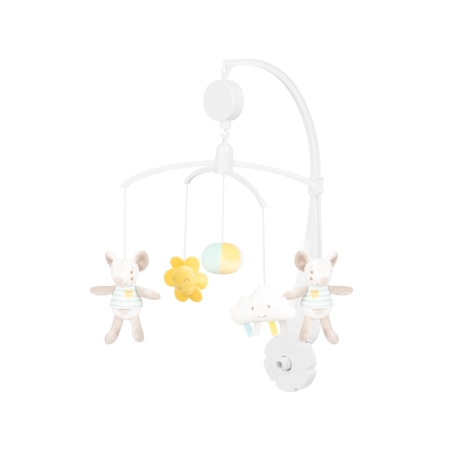 KikkaBoo Музикална въртележка Joyful Mice