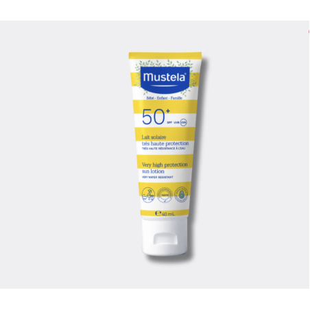Mustela Слънцезащитен Лосион SPF 50+ за Лице 40 ml