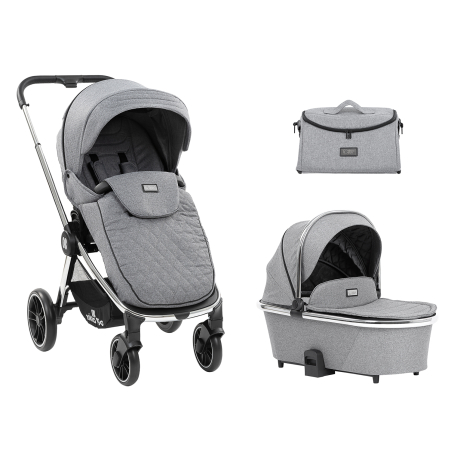 Комбинирана количка 2в1 Vicenza Premium Grey