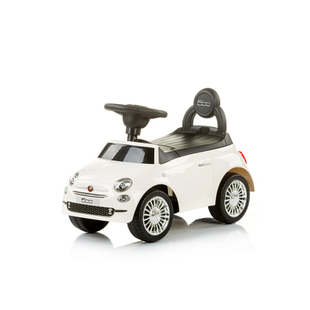 Chipolino  Количка за яздене Фиат 500 Бяла