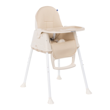 Стол за хранене 3в1 Creamy Beige