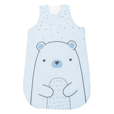 KikkaBoo Зимен спален чувал 0-6 месеца Bear with me Blue