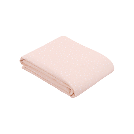 Лятно одеяло от муселин двупластово 100х100 см Confetti Pink