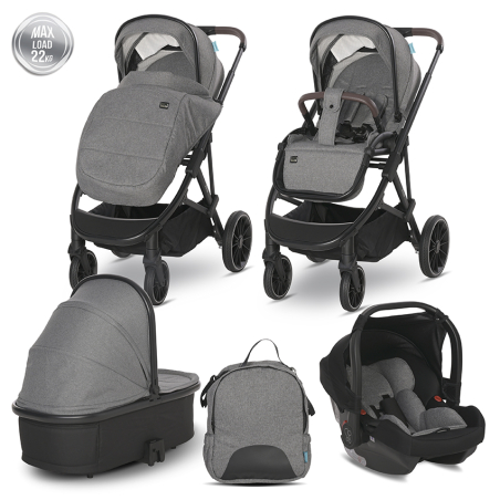 Д.КОЛИЧКА ARIA  3 в1 GREY