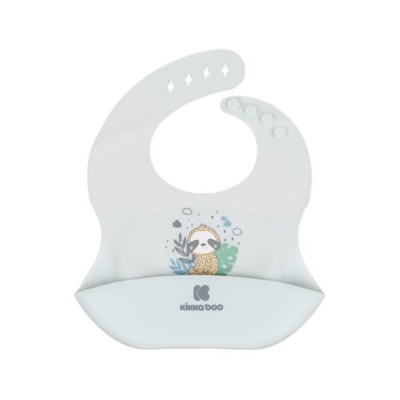 KikkaBoo Лигавник силиконов Savanna Friends Blue