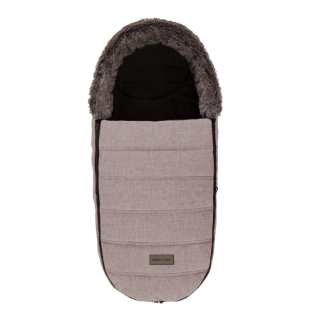 Чувалче за количка Fur Melange Beige