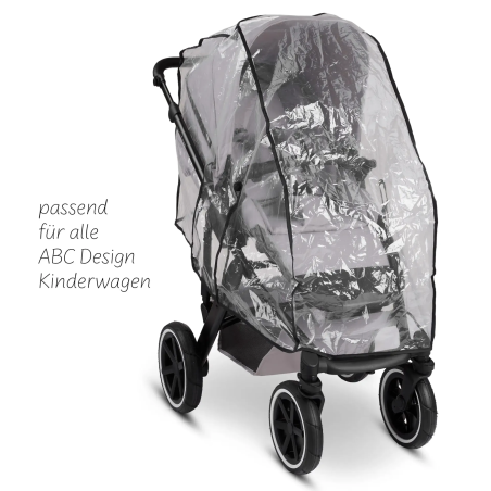 ABC Design Rain Cover for Stroller Salsa 4 Air, Samba Дъждобран за Детска Количка 2 в 1