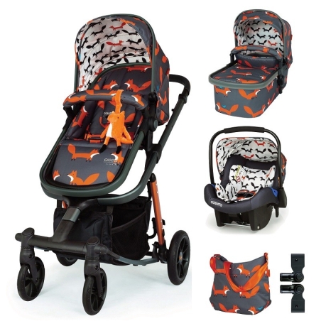 Количка Cosatto Giggle Quad 3 в 1 CHARCOAL MISTER FOX