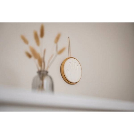 Petite ARTichaut Дървен Медальон за Бебешки Отпечатък