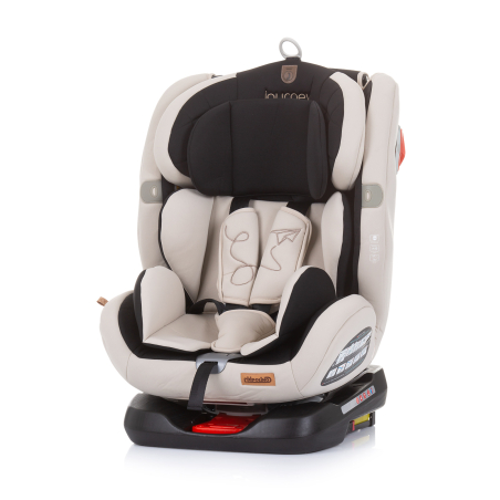 Chipolino  Столче за кола 360 ISOFIX 0-36 кг Journey Пясък