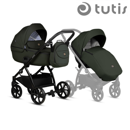 Tutis Uno5+ Pistachio 144  Комбинирана Детска Количка  2 в 1