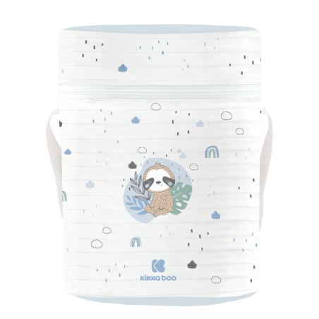 KikkaBoo Термоизолатор за две шишета Savanna Blue