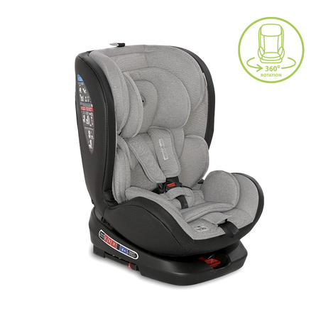 АВТОСТОЛ NEBULA ISOFIX 0-36 KG ROT.GREY LEATHER