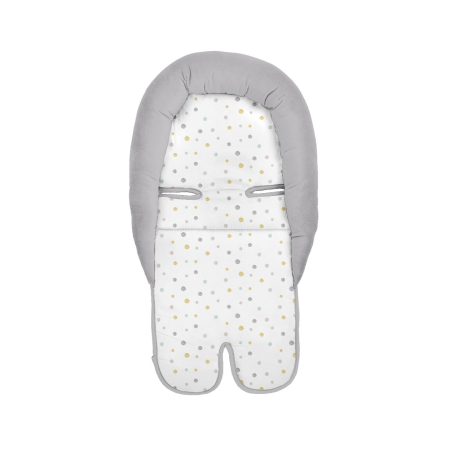 Мемори подложка за стол за кола Dots Grey
