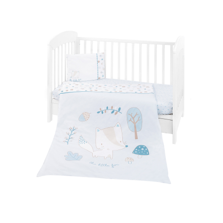 Бебешки спален комплект 5 части Little Fox