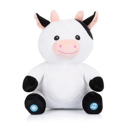 Chipolino  Плюшена играчка с музика и лампа Кравичка